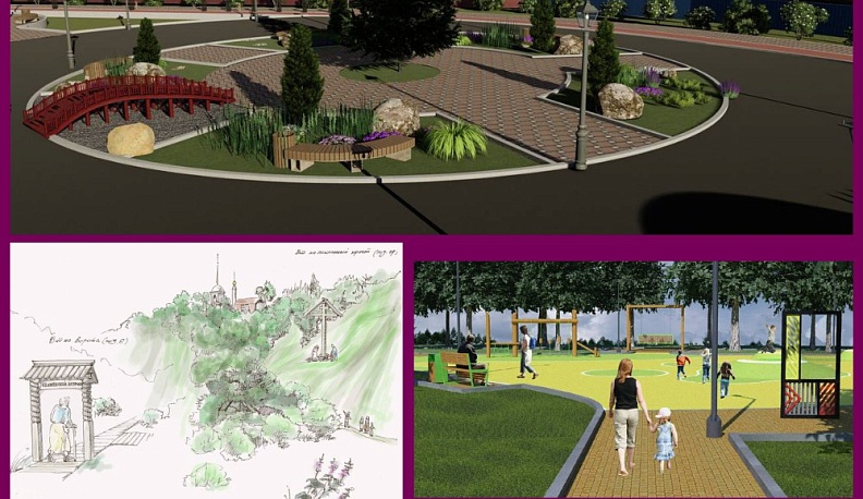 Жителям Калужской области представляют проекты благоустройства