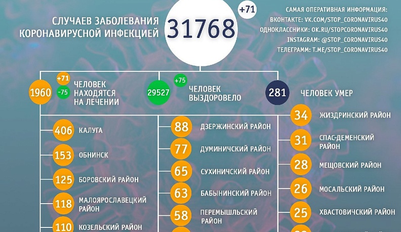 Количество новых случаев заражения коронавирусом сократилось до исторического минимума