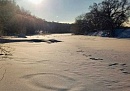 Выход на лёд Протвы в Обнинске признали опасным