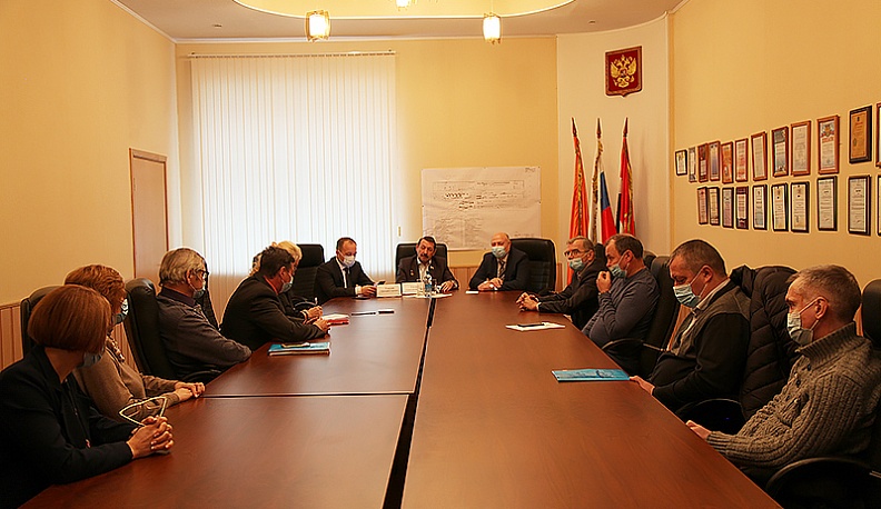 Депутат Госдумы РФ Геннадий Скляр побывал в Людинове с рабочим визитом