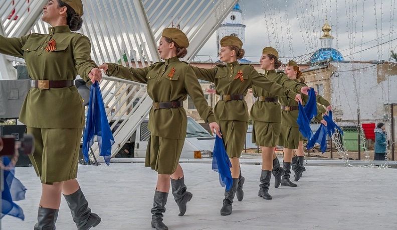 В Малоярославце для жителей организовали ретро-площадку