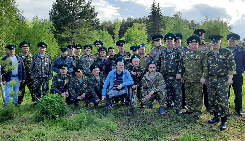 Пограничники Тарусы встретили свой праздник