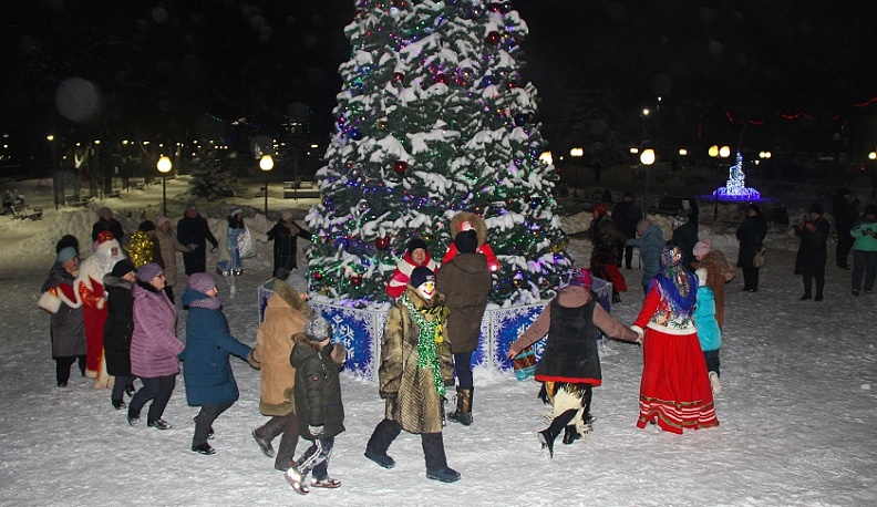 Жиздринцы отметили Старый Новый год