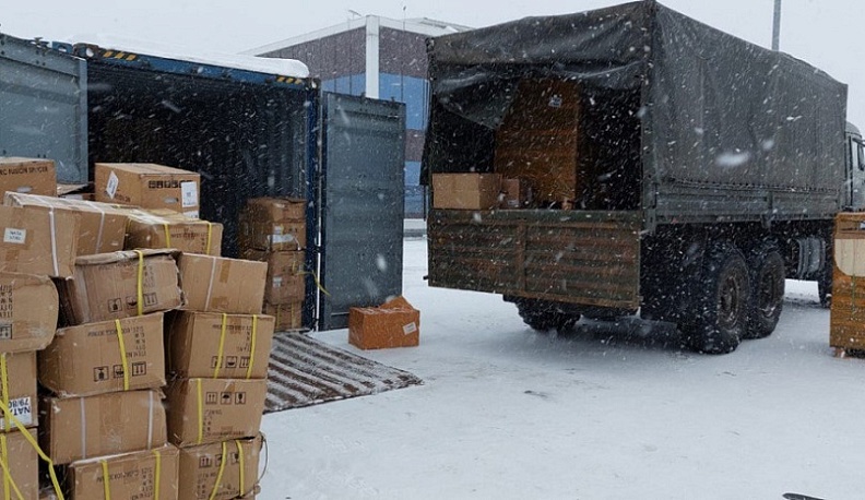 Из Калуги в зону СВО направили более 8 тонн конфиската 