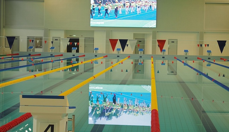 В Балабанове спорткомплекс с двумя бассейнами достроят в 2022 году