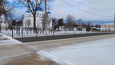 В Мещовске продолжается обновление общественных пространств