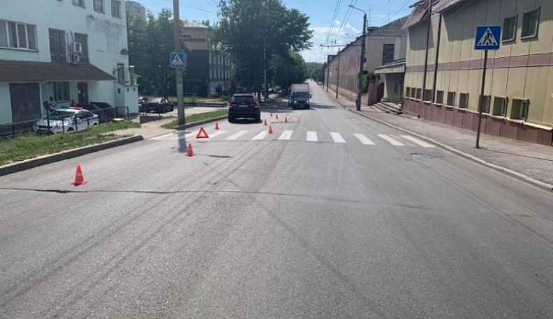  Иномарка сбила девятилетнюю девочку на «зебре» в Калуге