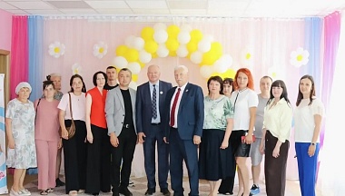 В Сухиничах после капитального ремонта открылся детский сад «Ромашка»