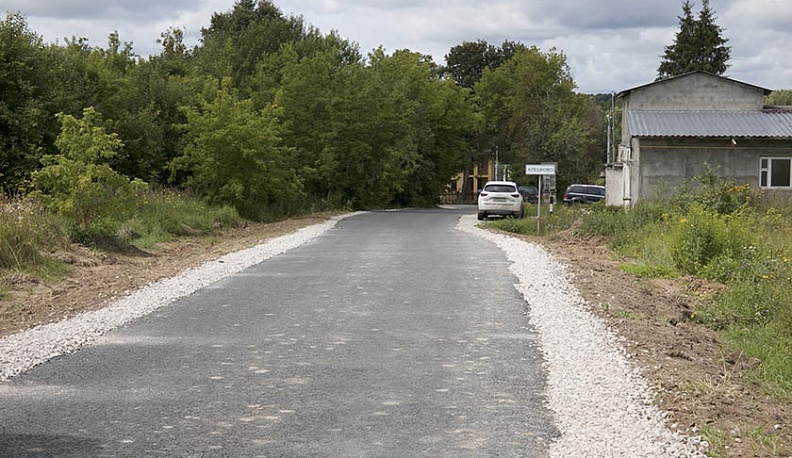 В Малоярославецком районе дорогу сделали на три года раньше обещанного