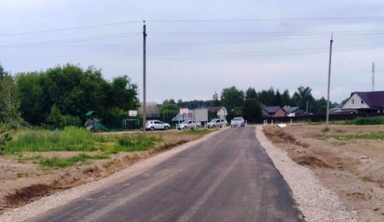 В поселениях Барятинского района ремонтируют дороги