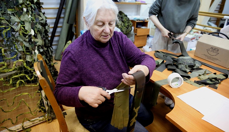 Юрий Моисеев поблагодарил калужанок за поддержку защитников СВО