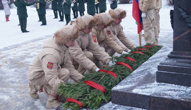 Козельск отметил годовщину присвоения звания «Город Воинской славы»