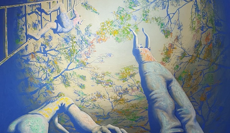 В Тарусе открылась юбилейная выставка Юрия Мачерета