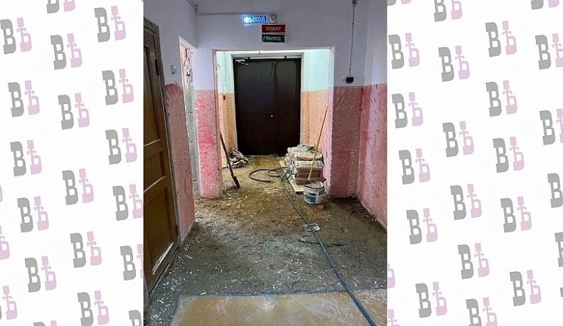 В мосальской школе №2 стартовал ремонт по нацпроекту