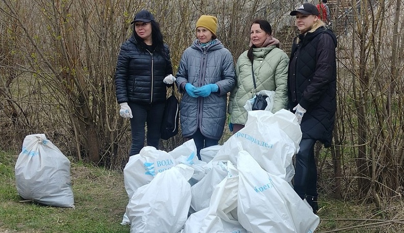 Калужане привели в порядок берег Оки