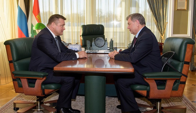 Губернаторы Калужской и Рязанской области поговорили о совместной работе