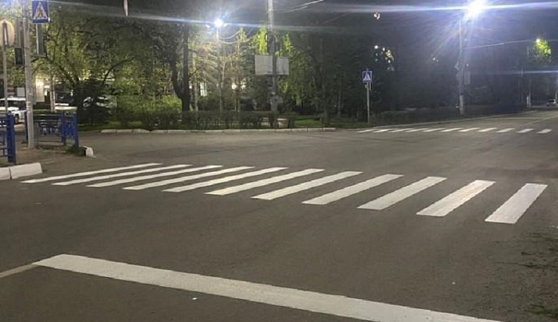 В Калуге на 44 тысячах квадратных метров обновили дорожную разметку