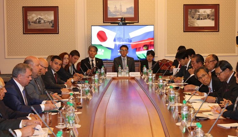 Японская делегация в Калуге