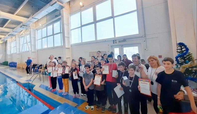 В Ферзиковском районе прошло открытое первенство по плаванию 