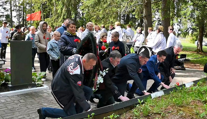В Малоярославецком районе прошел посвященный Дню Победы автопробег