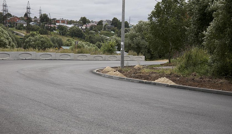 Строители в Калуге заканчивают ремонт Терепецкого кольца