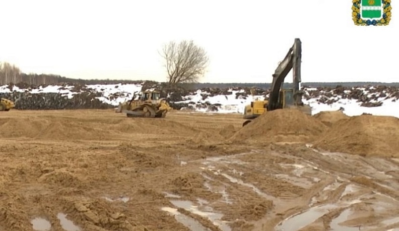 Рекультивация полигона ТБО в Жиздринском районе завершится к ноябрю