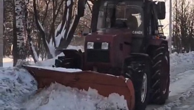 Калужская МТС вывела 28 единиц техники ликвидации последствий циклана «Валли»