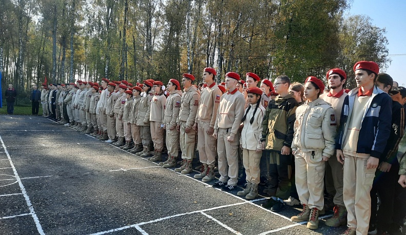 В Сухиничах наградили лучшие юнармейские отряды Калужской области