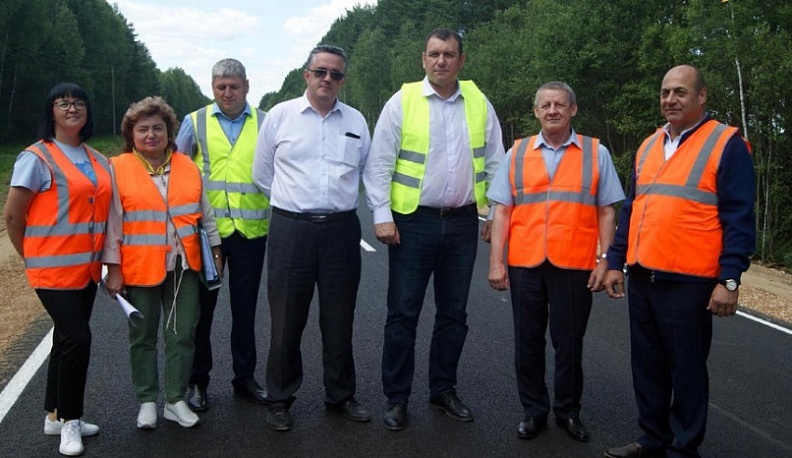 В Калужской области закончили ремонт дороги к «Безымянной высоте»