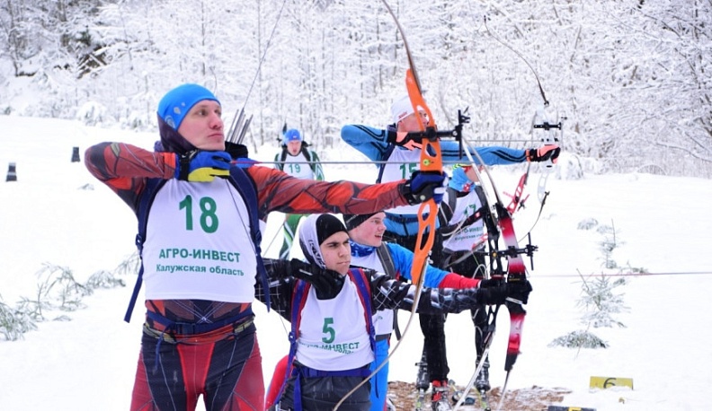 В Людинове проходит чемпионат ЦФО по ачери-биатлону