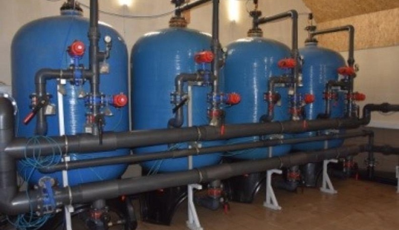 В Куровском промыли станцию водоочистки и водопровод