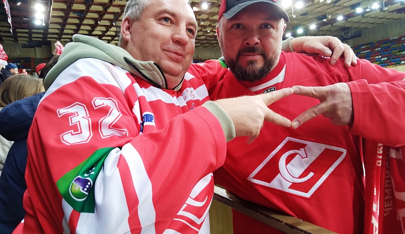 Калужане побывали на празднике хоккейного «Спартака»