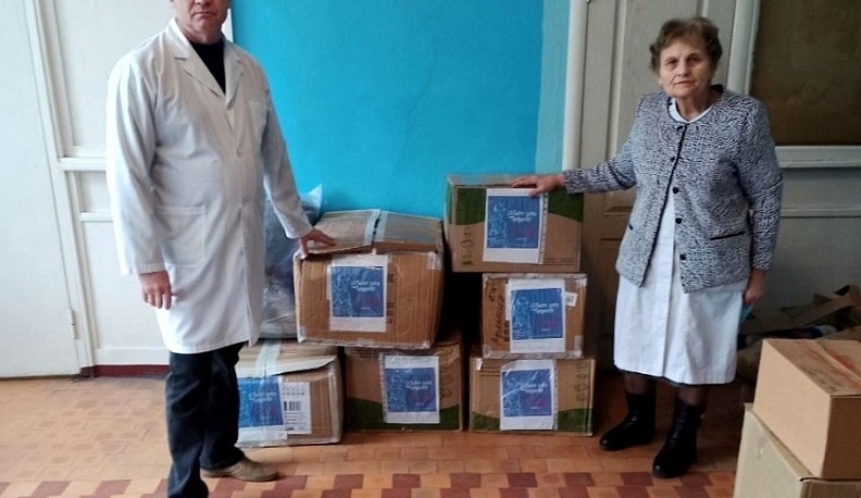 Геннадий Новосельцев поблагодарил волонтеров за сбор помощи госпиталю Первомайска