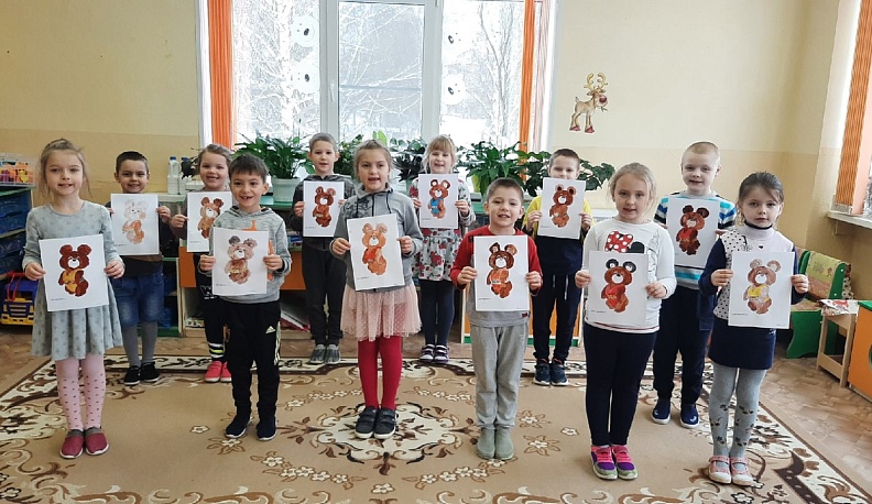 Людиновские малыши устроили собственную олимпиаду