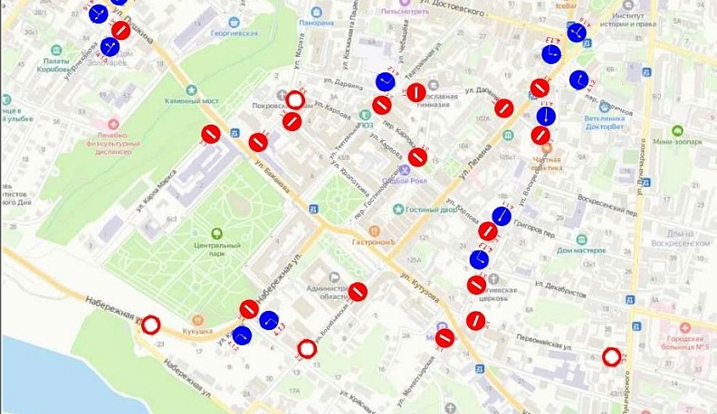 На День Победы в Калуге ограничат движение в центре