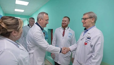 Владислав Шапша посетил кондровскую городскую больницу.