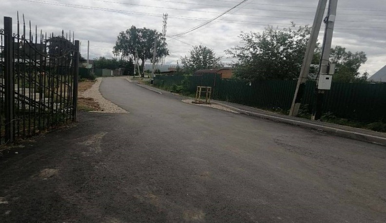 В Жуковском районе отремонтировали дорогу к детскому саду
