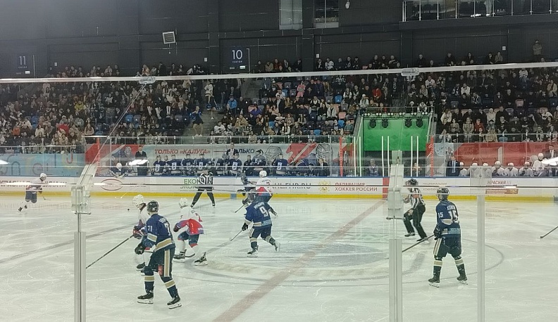 Хоккейный клуб «Калуга» снова обыграл Брянск