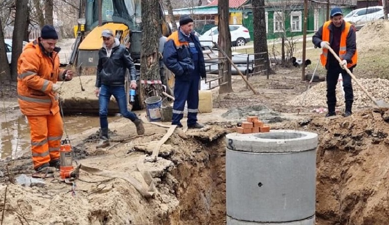 В Калуге подвели итоги по ремонту ливневой канализации