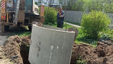 В Тарусском округе завершили капитальный ремонт водопроводной сети  