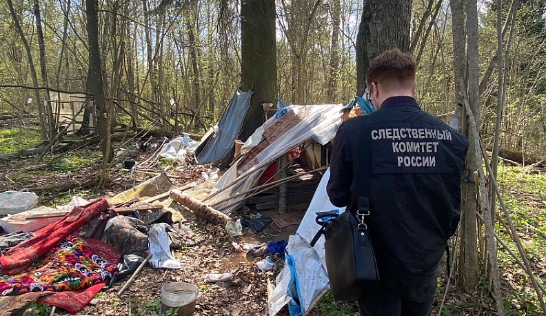 В лесу Калужской области нашли гниющий труп