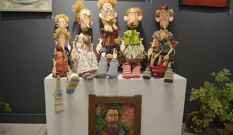 В тарусской оранжерее собрались художники 