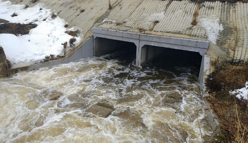 Плотины Калужской области готовы к пропуску паводков