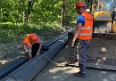 В Калуге на 31% выполнены работы по модернизации водопровода на улице Путейской