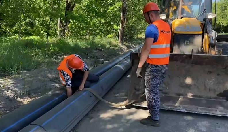 В Калуге на 31% выполнены работы по модернизации водопровода на улице Путейской