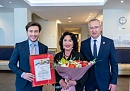Владислав Шапша приветствовал Надежду Бабкину в Калуге