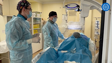 В Обнинске начали спасать пациентов с инсультом новым методом удаления тромбов