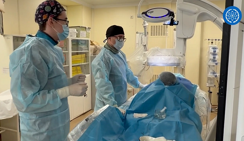 В Обнинске начали спасать пациентов с инсультом новым методом удаления тромбов