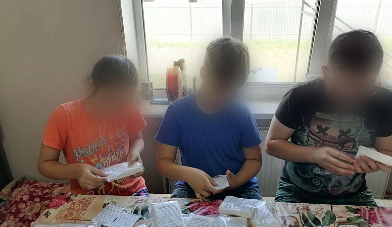 В Тарусском районе дети помогают СВОим