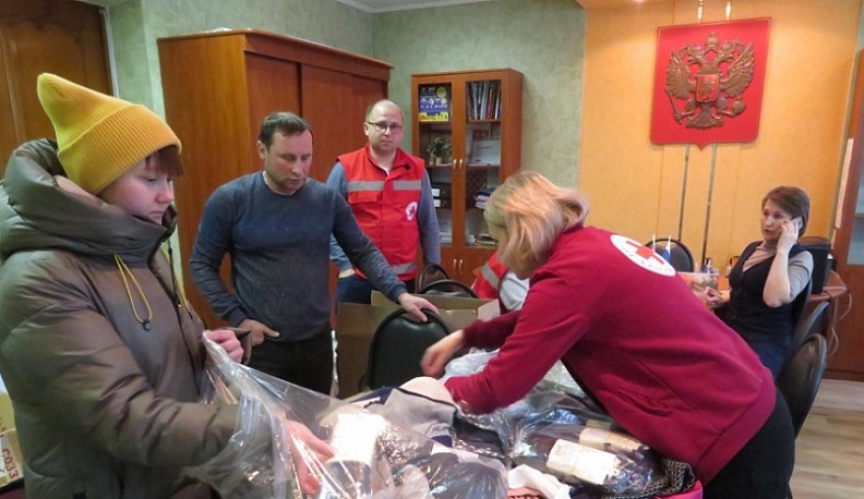 Красный Крест оказал адресную помощь семьям мобилизованных спас-деменцев